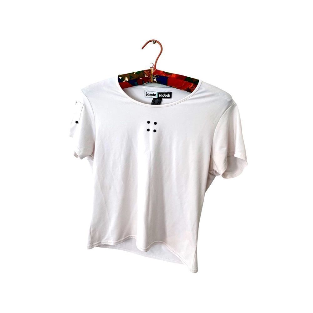 Jamie Sadock | vintage white womens pocket tee